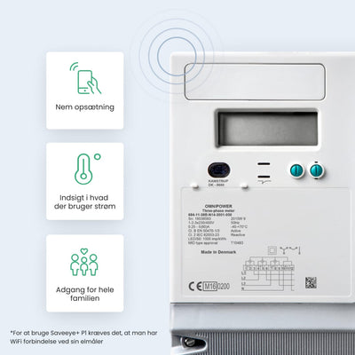 Saveeye+ (Realtime overblik over elforbrug)