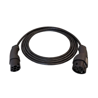 Ladekabel type 2 med tesla knap